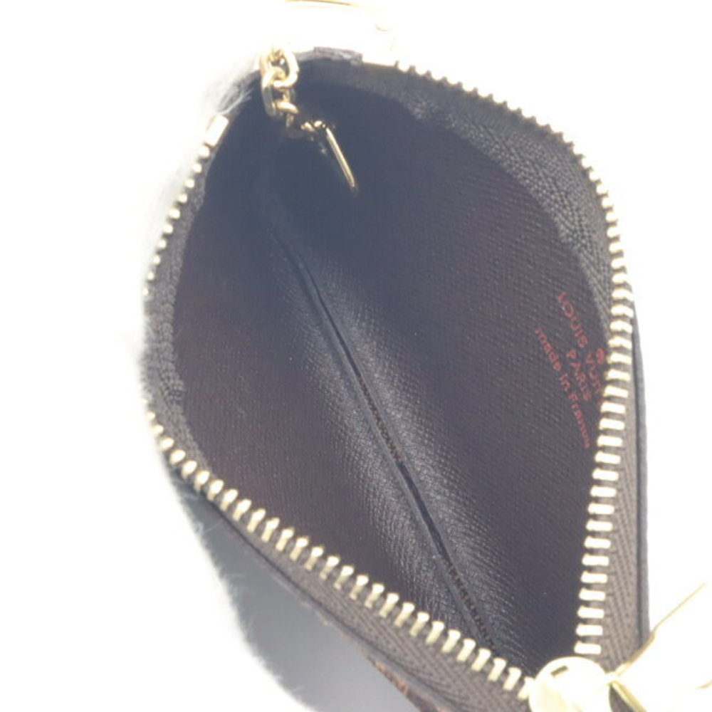 Louis Vuitton Pochette Key Coin Case Wallet Accessory Canvas - Picture 3 of 7